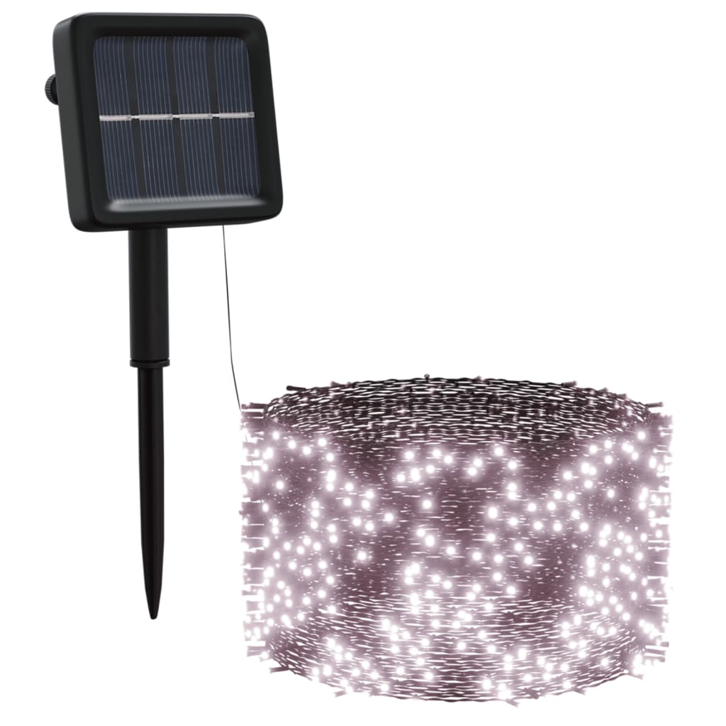 Solar Fairy Lights 5 pcs 5x200 LED Warm White Indoor Outdoor